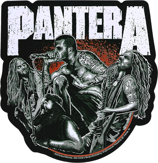 Pantera Band PNG
