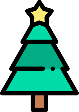 Trees Christmas PNG