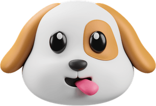 Dog Emoji Iphone PNG