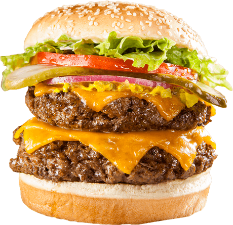 Double Burger PNG