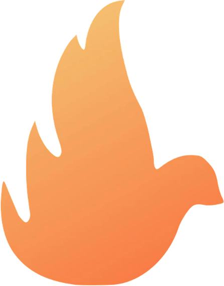 Holy Spirit Fire Dove PNG