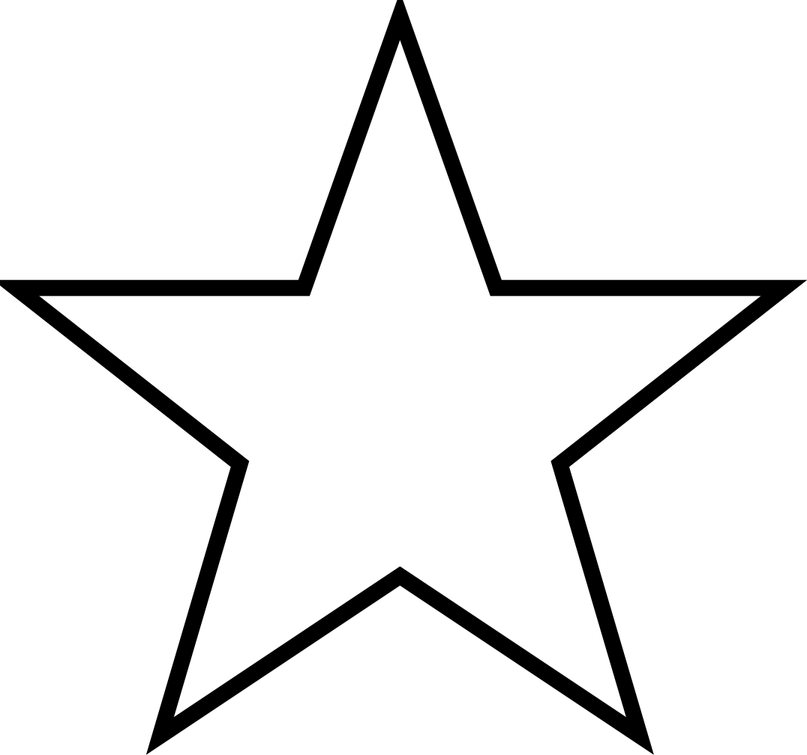 5 Point Star PNG