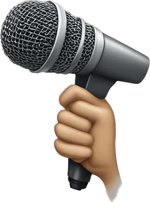 Gummy Bear Microphone PNG