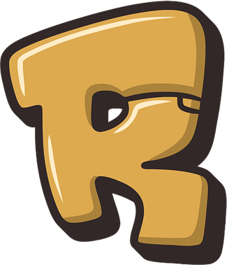 Alphabet Lore Letter R PNG