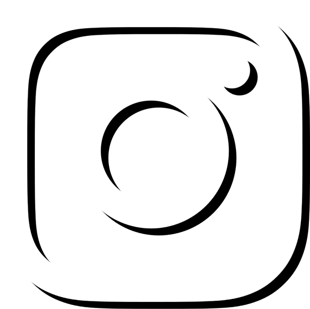 Black And White Instagram Logo PNG