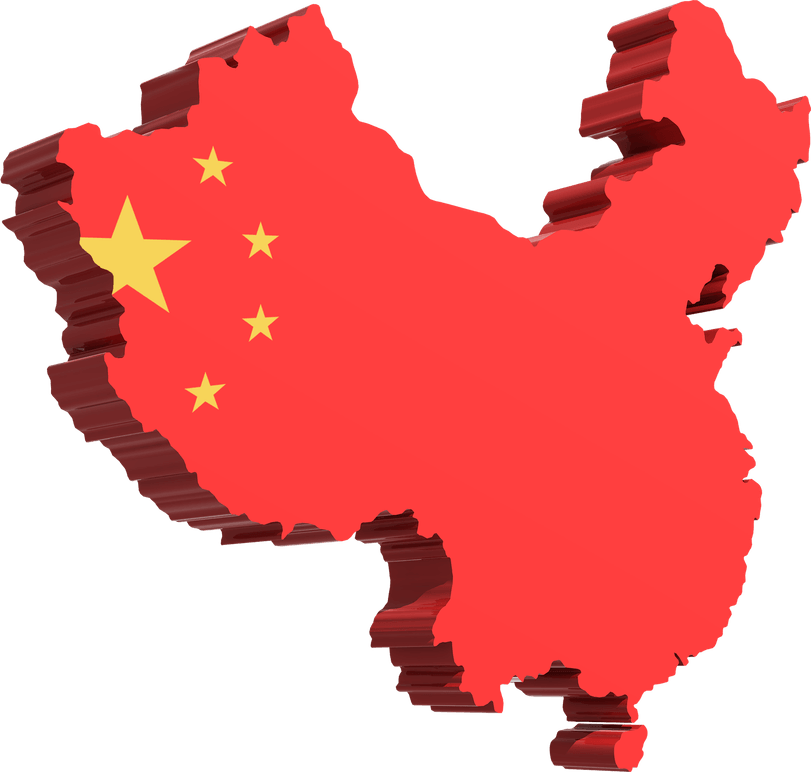 China Map PNG