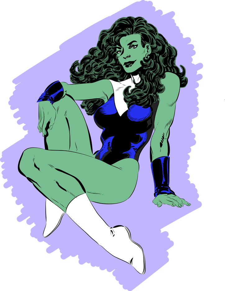 She Hulk PNG