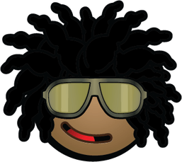 Cartoon Dreads PNG