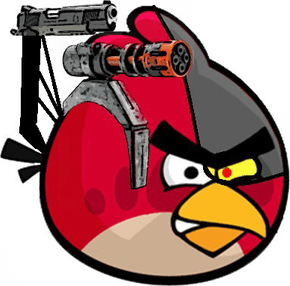 Red Angry Bird PNG