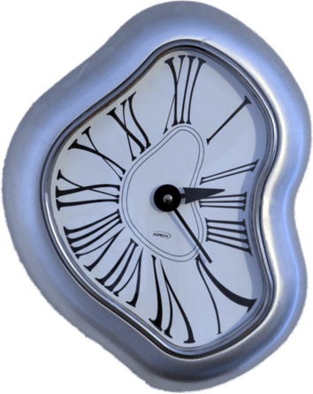 Melting Clock PNG