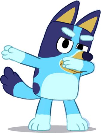 Bingo Bluey PNG