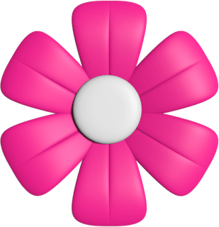 3d Flower PNG