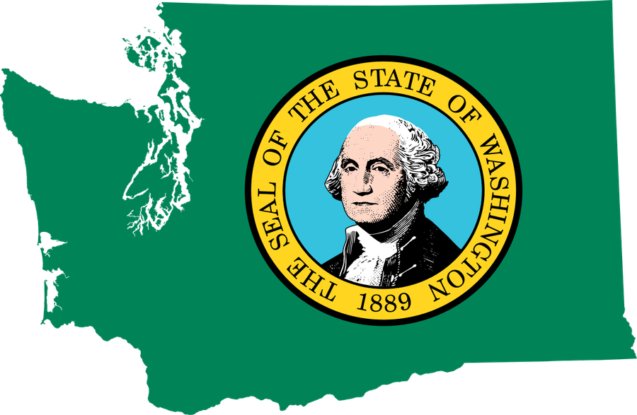 Washington State Flag PNG