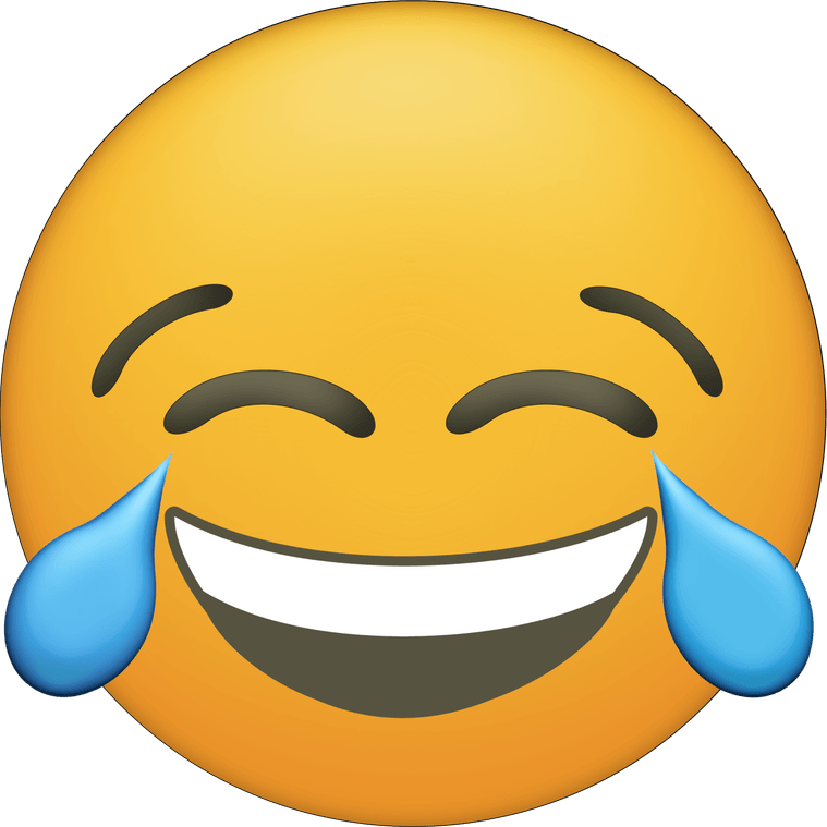 Laughing Crying Emoji PNG