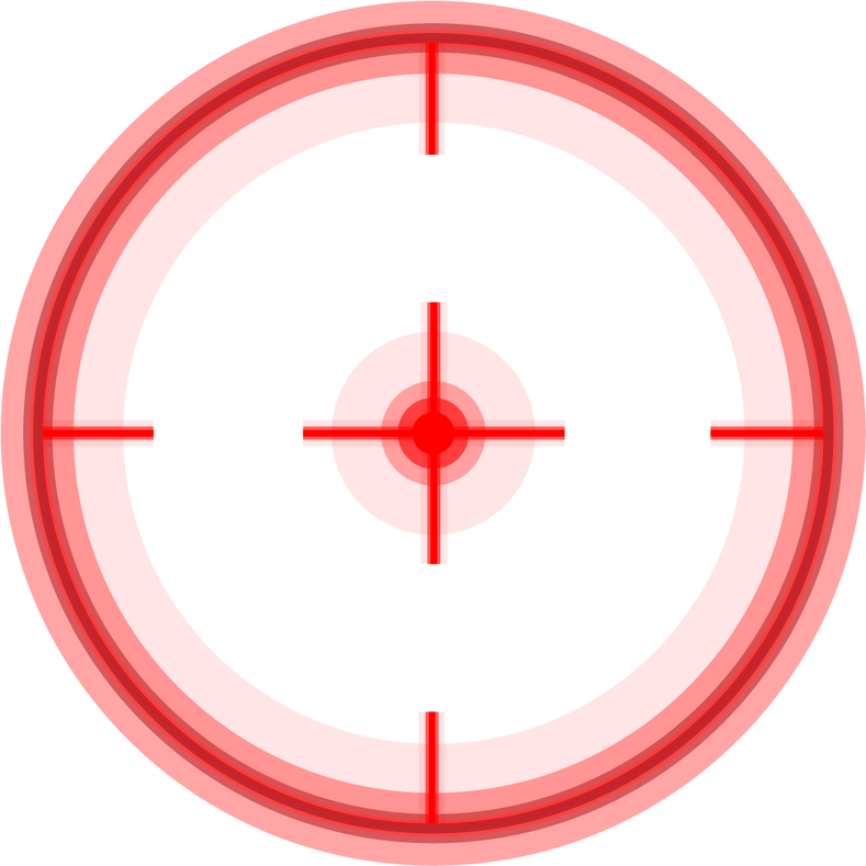 Red Crosshair PNG