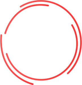 Red Round Border PNG