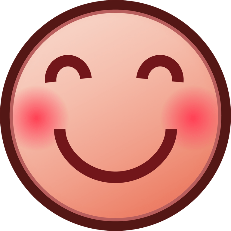 Blush Emoji PNG