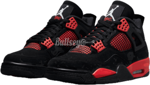 Air Jordan 4 Retro Red Thunder PNG