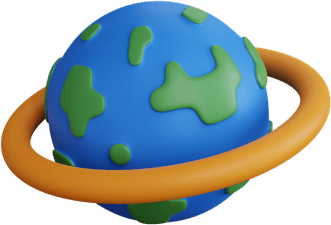 Exploded Earth PNG