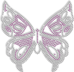 Rhinestone Butterfly PNG