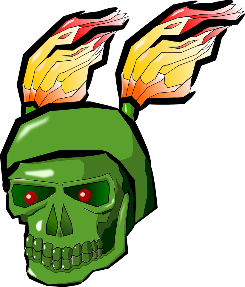 Demon Skull PNG