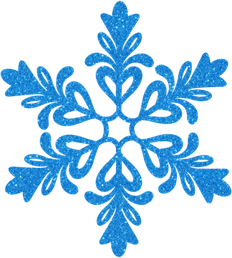 Glitter Snowflake PNG