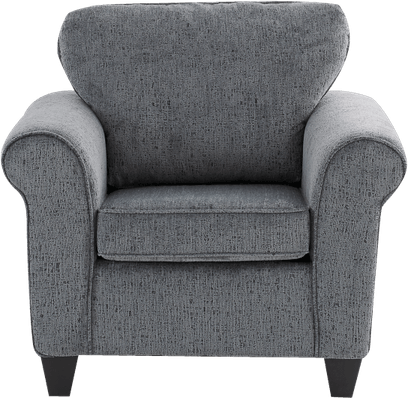 Grey Armchair PNG