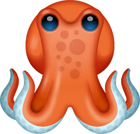 Octopus Emoji PNG