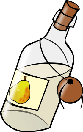 Liquor Bottle PNG