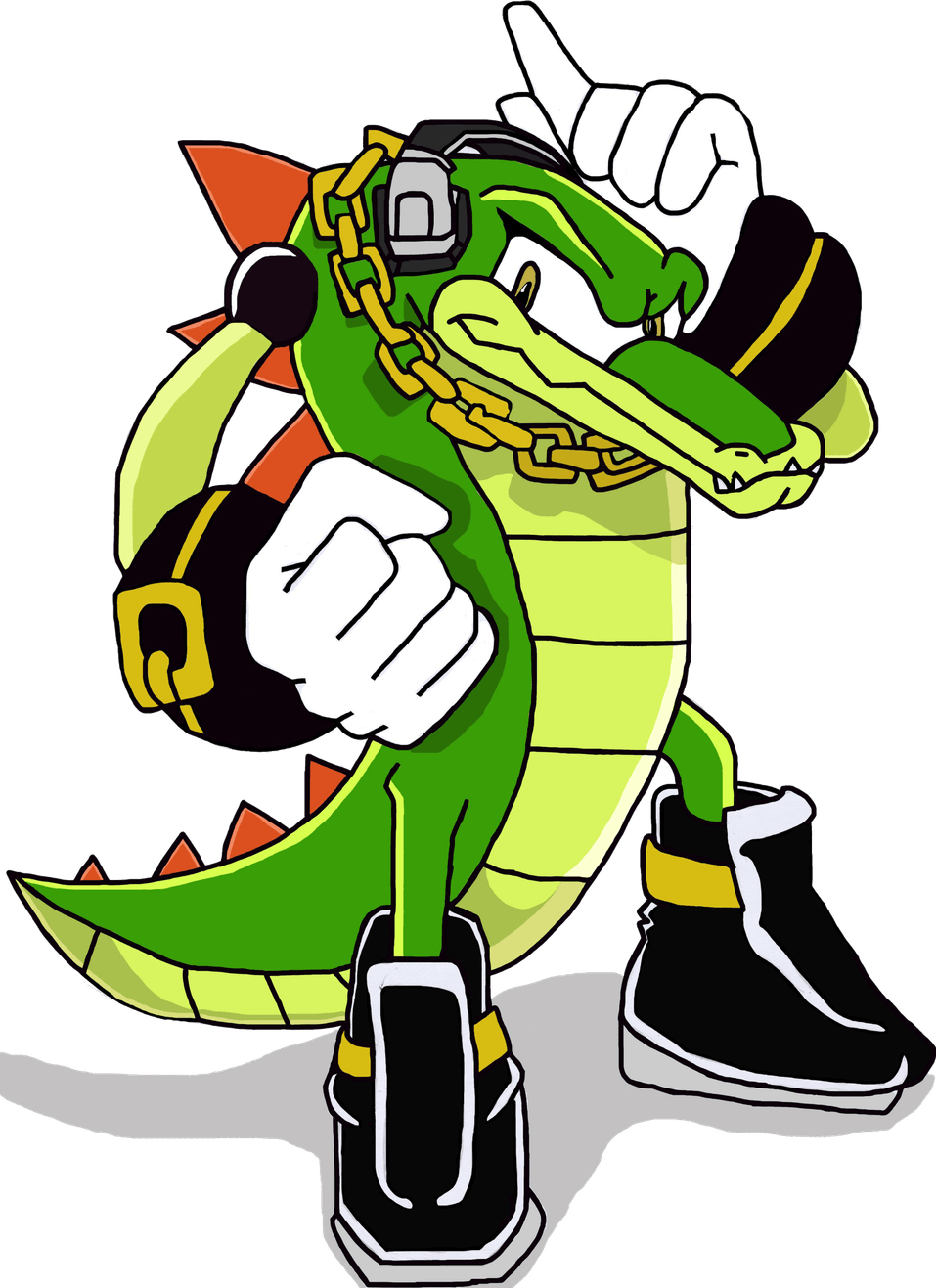 Vector The Crocodile PNG