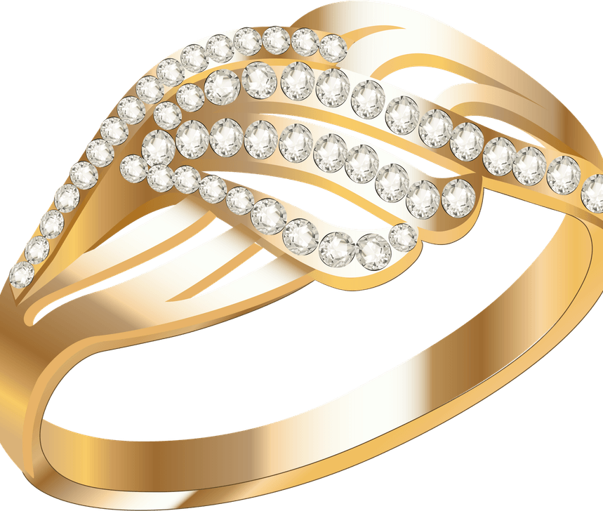 Gold Diamond PNG