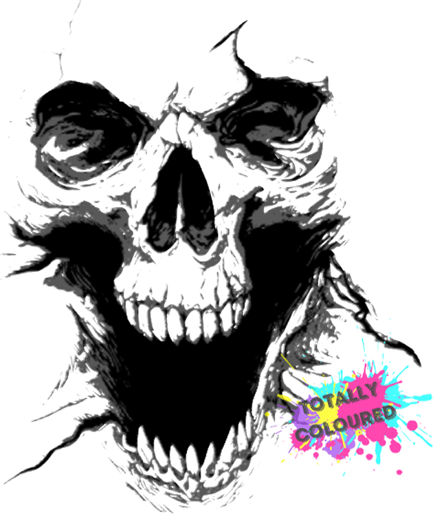 Evil Skull PNG