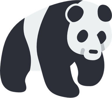 Panda Bear PNG