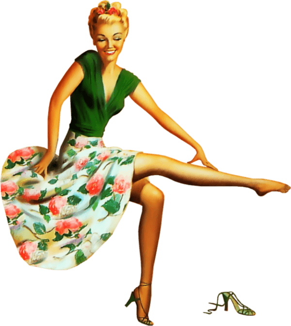 Pin Up Girl PNG