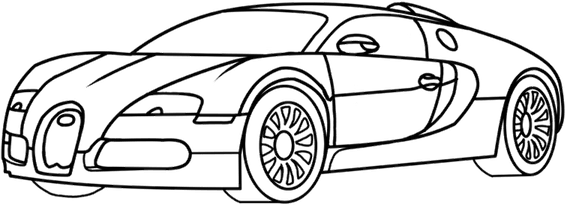 Bugatti Veyron PNG