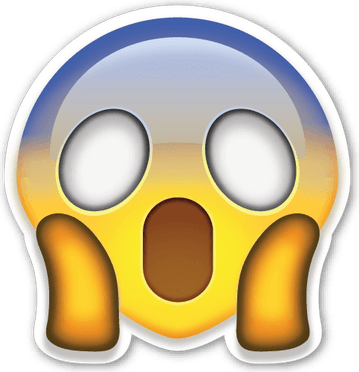 Scream Emoji PNG