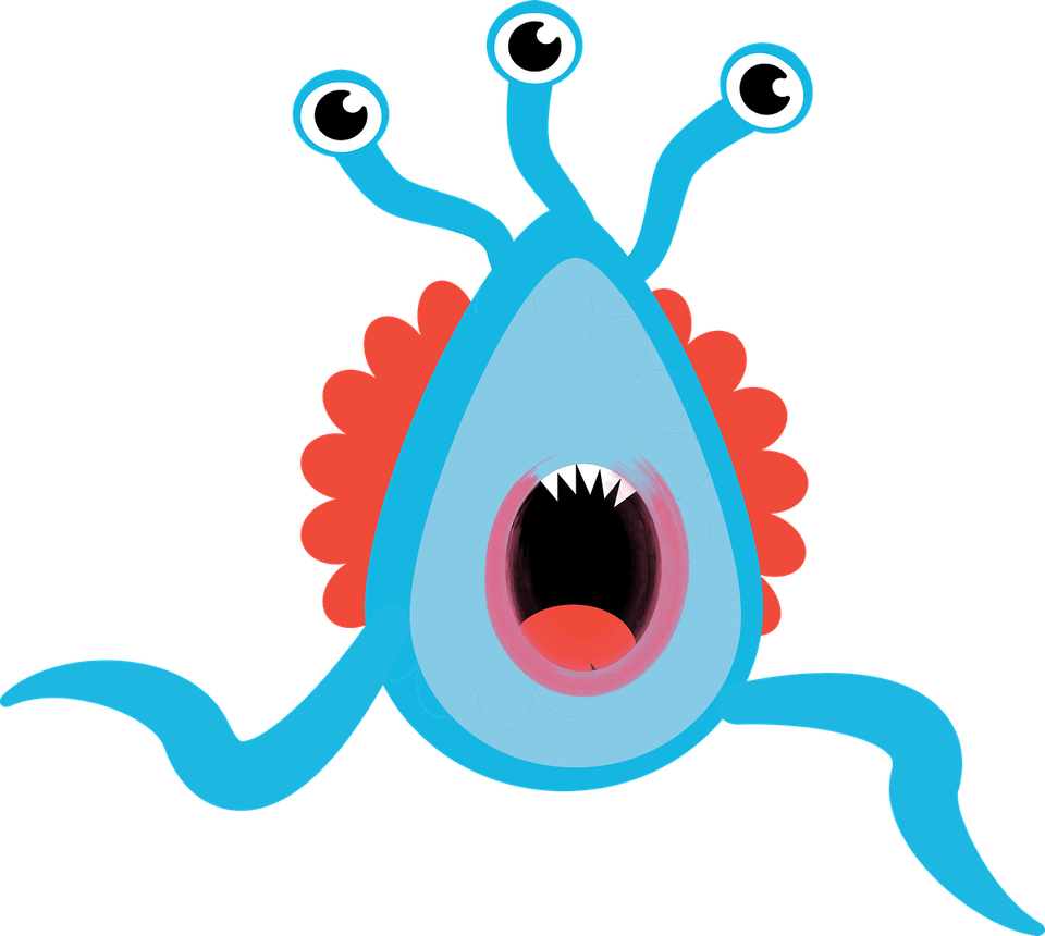 Scary Monster Eyes PNG