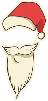 Santa Beard PNG