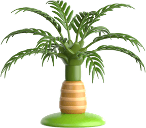 Royal Palm Tree PNG