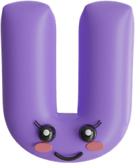 Alphabet Lore Letter U PNG