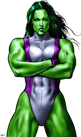 She Hulk PNG