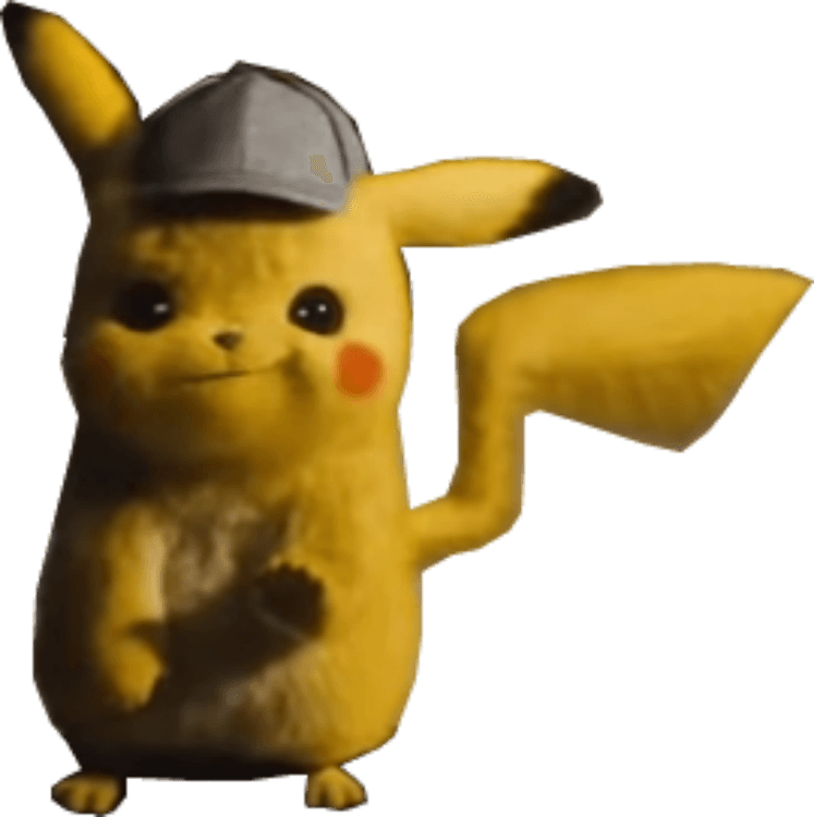 Pokemon Detective Pikachu PNG
