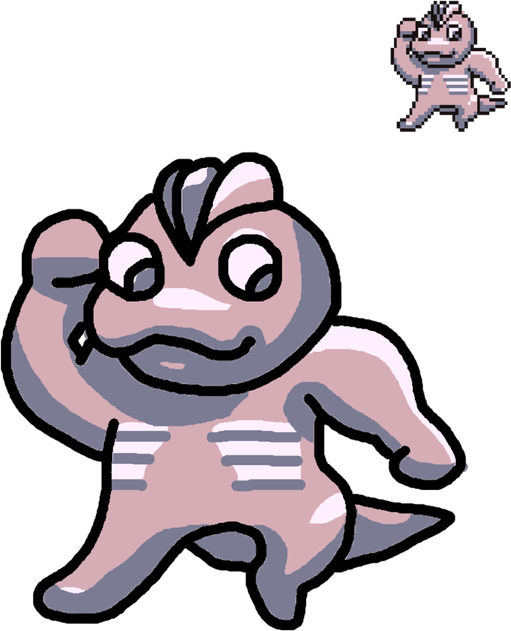 Machop Pokemon PNG