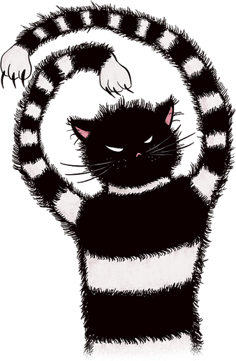 Evil Cat PNG