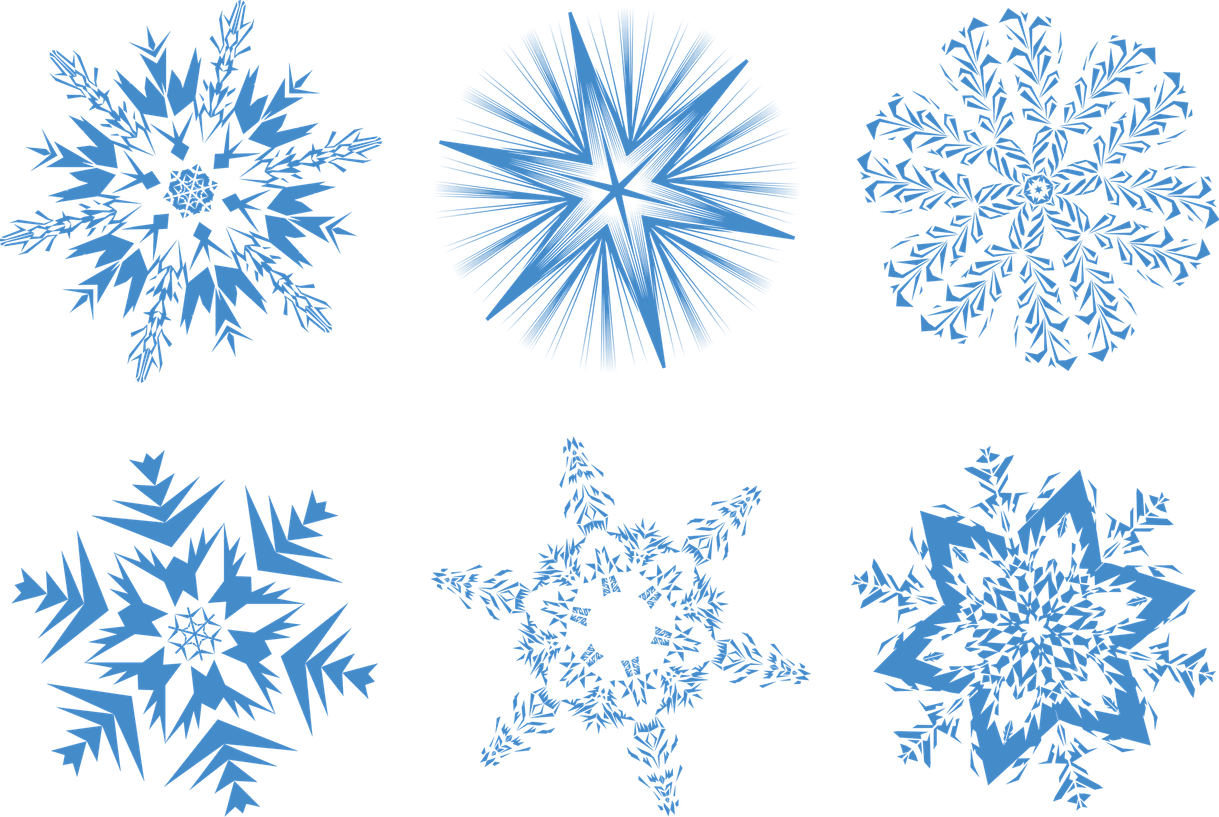 Snowflake Ice Crystal PNG