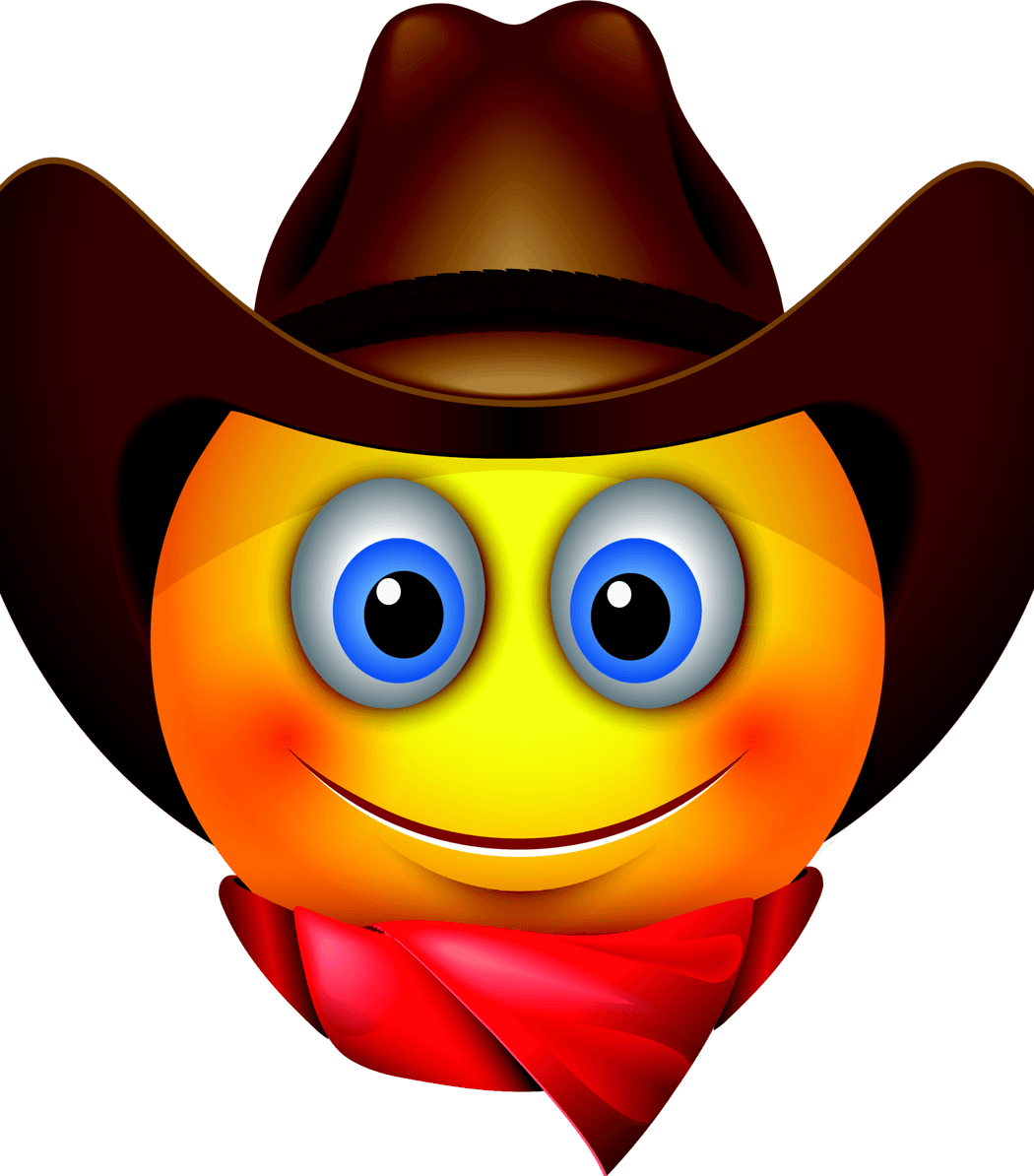 Cowboy Emoji PNG