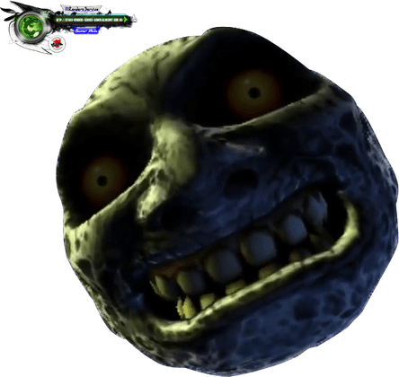Majoras Mask Moon PNG