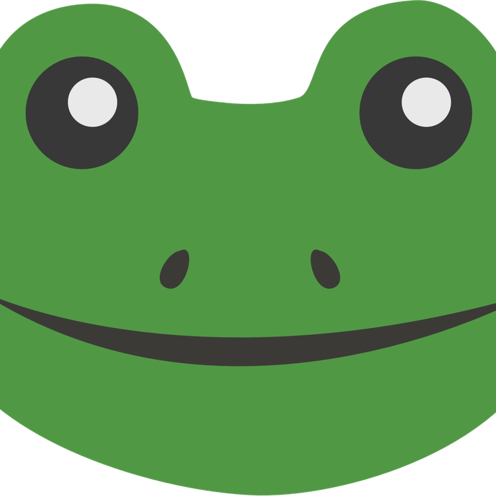 Cute Frog PNG