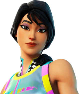 Fortnite Rainbow Racer PNG