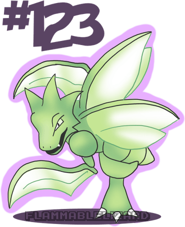 Scyther Pokemon PNG
